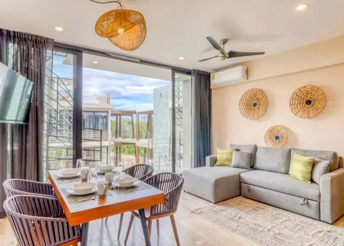 Apartment 306 Amena 1br Penthouse W/ Gym & Private Pool/rooftop Tulum